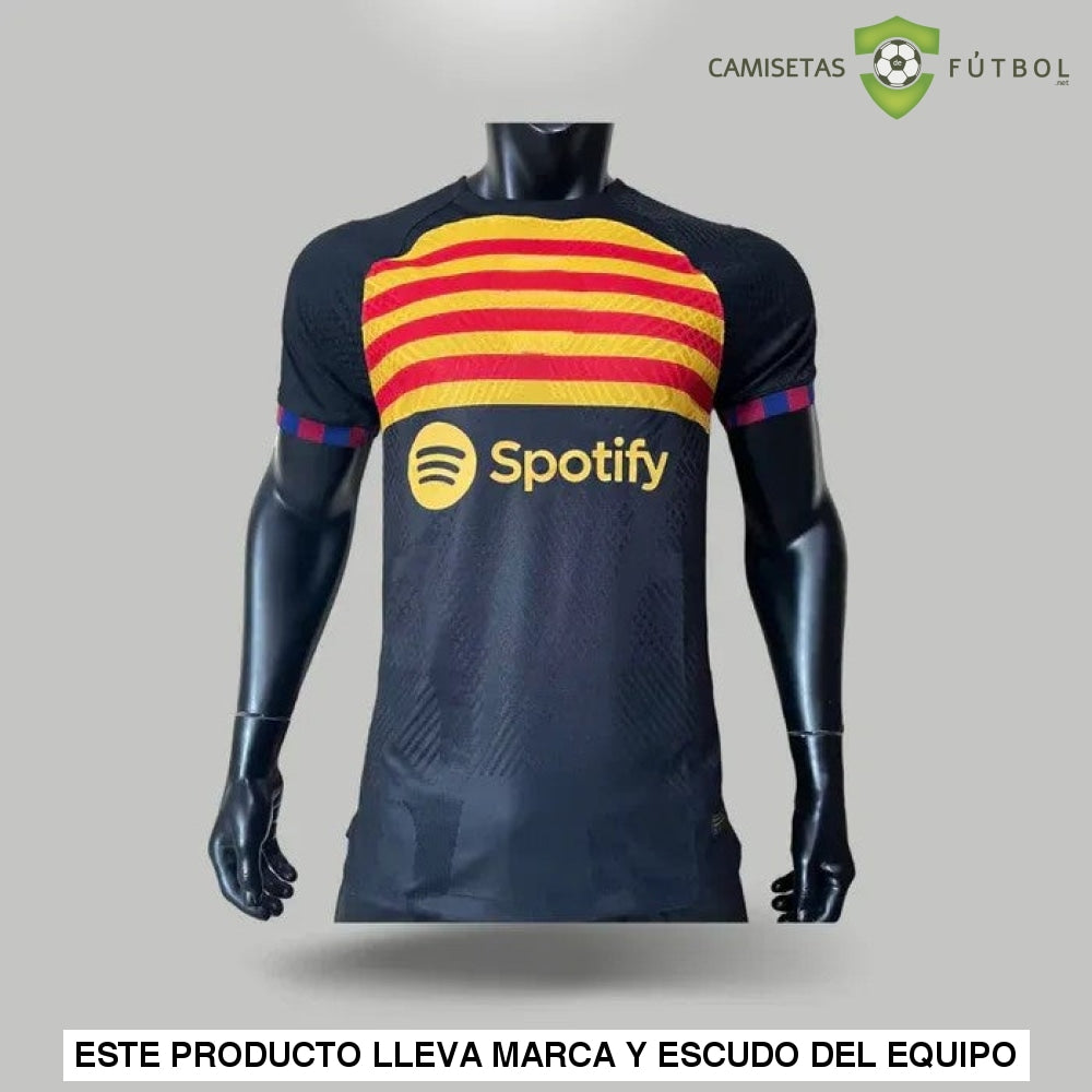 Camiseta Barcelona 23-24, Entreno Negro (Player Version)