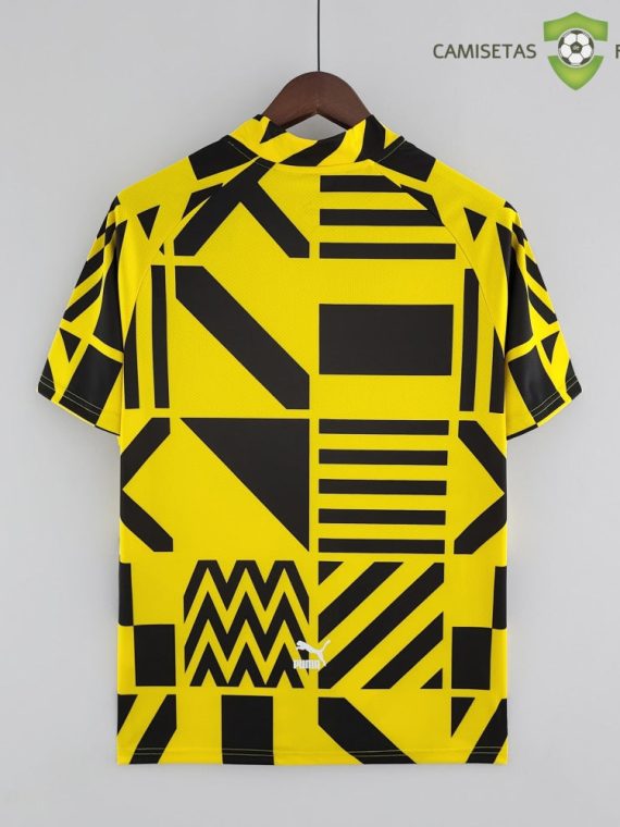 Camiseta Borussia Dortmund 22-23, Pre-Partido Amarillo