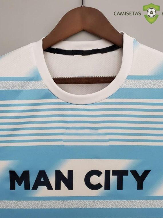 Camiseta Manchester City 22-23, Entreno Azul Celeste