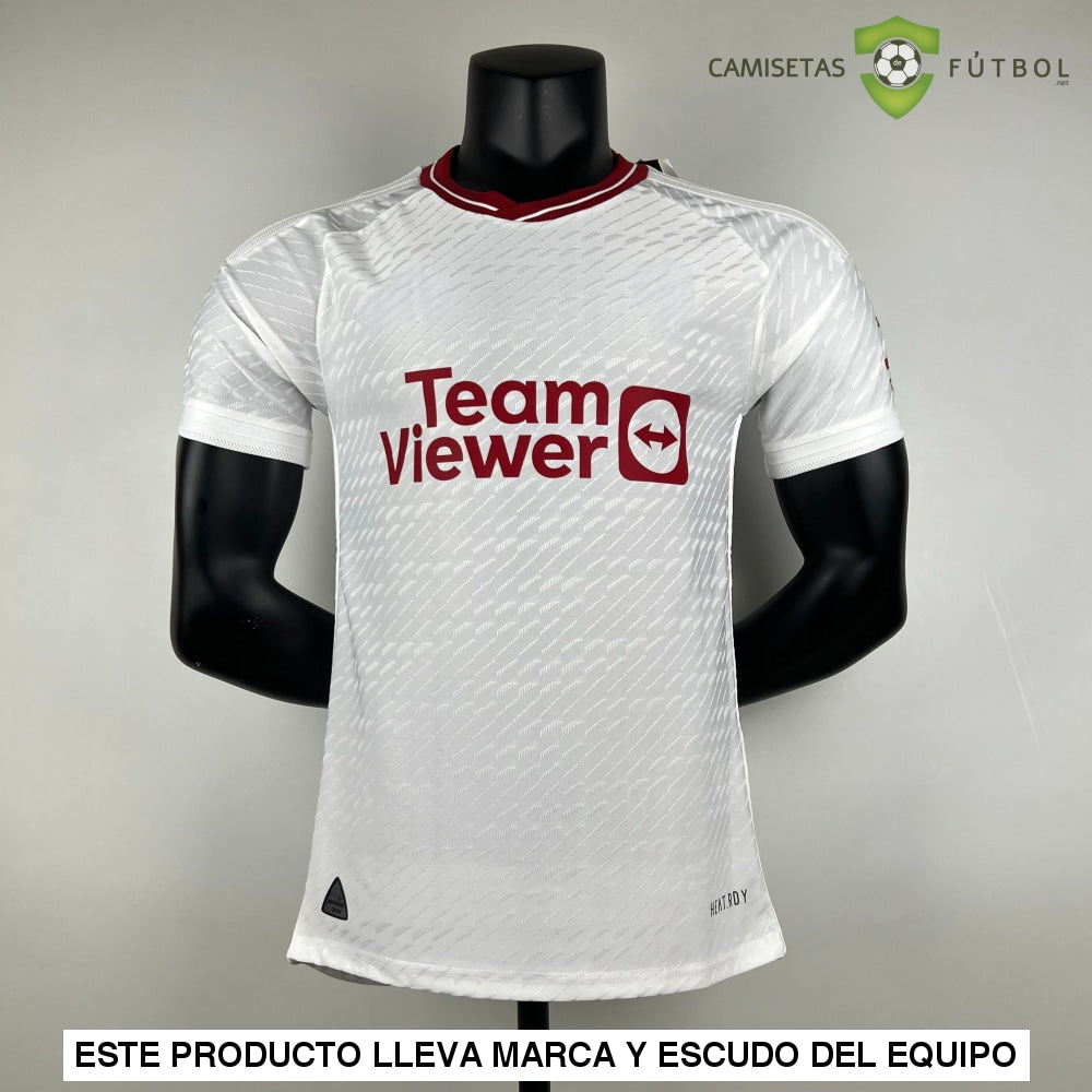 Camiseta Manchester United 23-24, 3 Equipacion (Player Version)