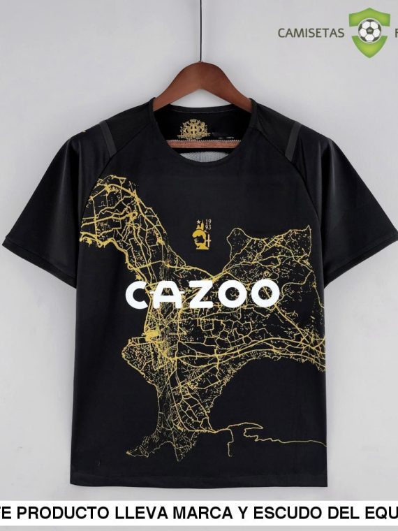Camiseta Marseille 22-23, Edicion Conmemorativa Negro