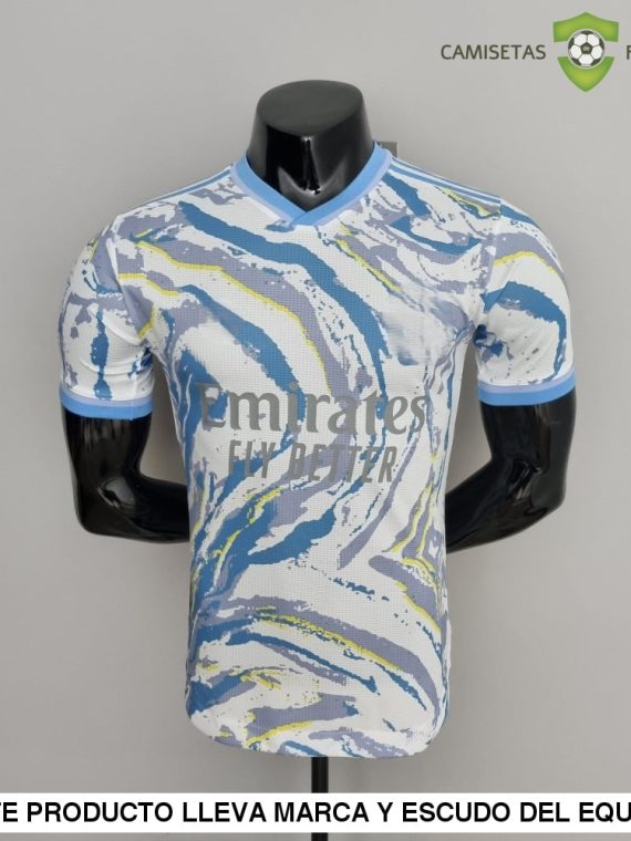 Camiseta Real Madrid 22-23, Edicion Especial Azul Blanco (Player Version)