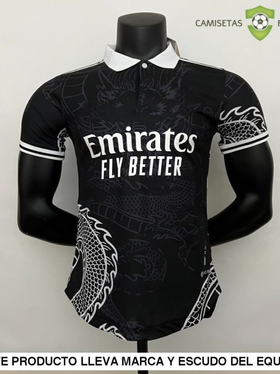 Camiseta Real Madrid 22-23, Edicion Especial Drag??n Negro (Player Version)