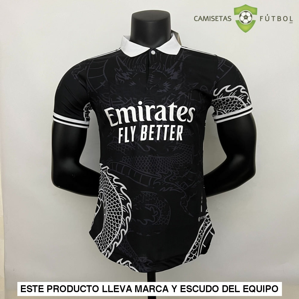 Camiseta Real Madrid 22-23, Edicion Especial Drag??n Negro (Player Version)