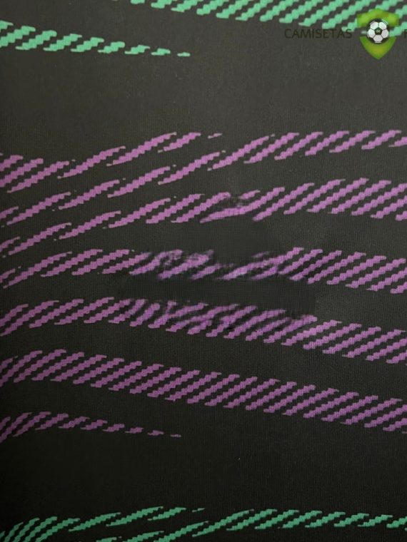 Camiseta Real Madrid 22-23, Pre-Partido Negro Violeta Verde