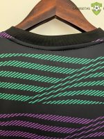Camiseta Real Madrid 22-23, Pre-Partido Negro Violeta Verde